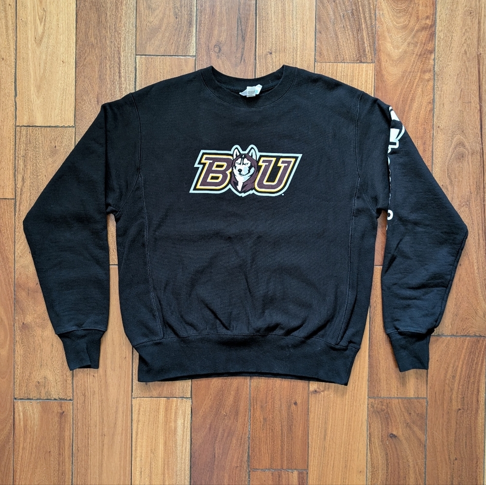 Bloomsburg Huskies Reverse Weave Crewneck (M)